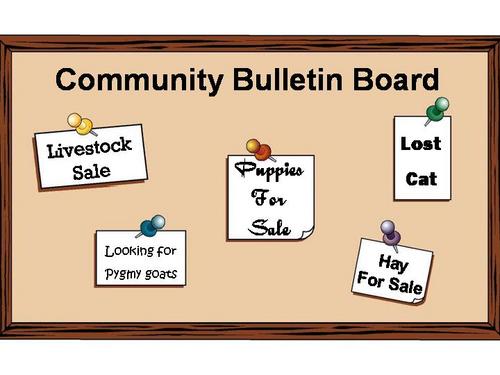 WNY Community Bulletin Board